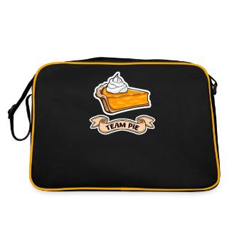 Pumpkin Pie Team Pie - Retro Bag - black/gold - Back