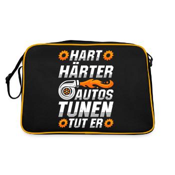 Screwdriver Tuning Tuner - Retro Bag - black/gold - Back