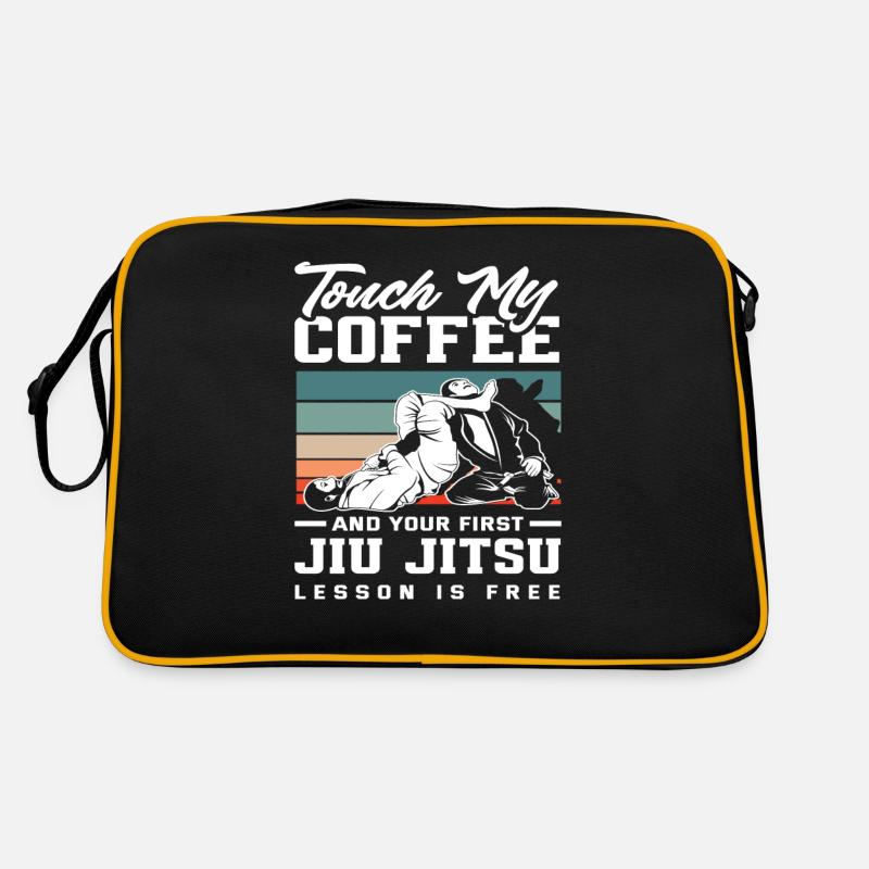 Touch My Coffee et votre premier entraînement de Jiu Jitsu Sac Retro