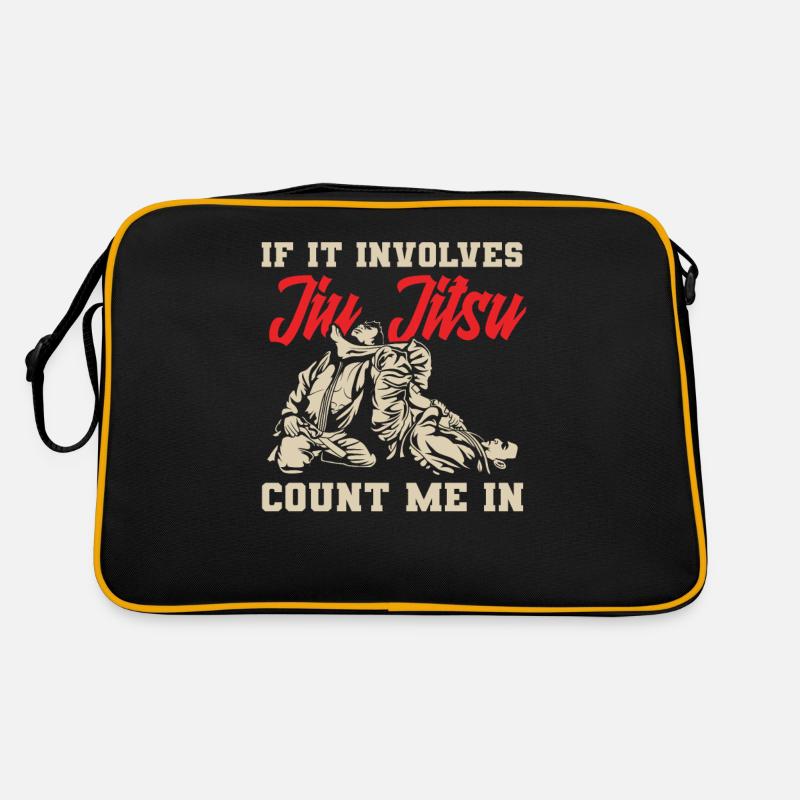 Quand il s’agit de Jiu Jitsu, comptez sur moi Sac Retro