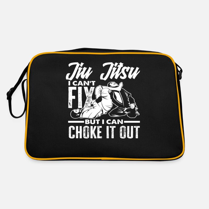 Jiu Jitsu que je ne peux pas réparer mais je peux l'étouffer Sac Retro
