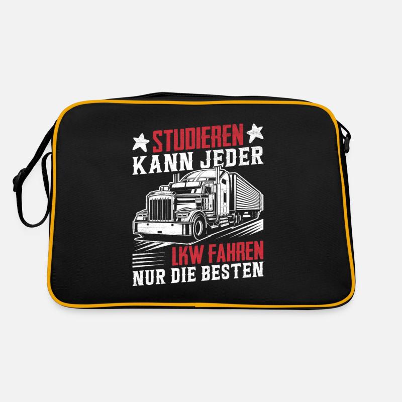 LKW Fahrer Retro Tasche
