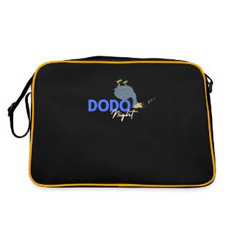Nuit Dodo - Sac Retro - noir/or - Dos
