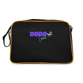 Dodo Love Bird - Sac Retro - noir/or - Dos