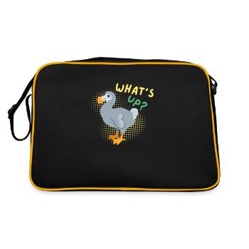 Dodo : Quoi de neuf ? - Sac Retro - noir/or - Dos