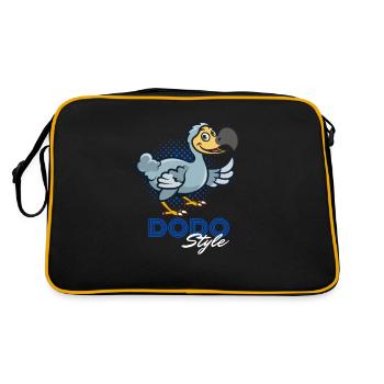 Dodo Style - Sac Retro - noir/or - Dos