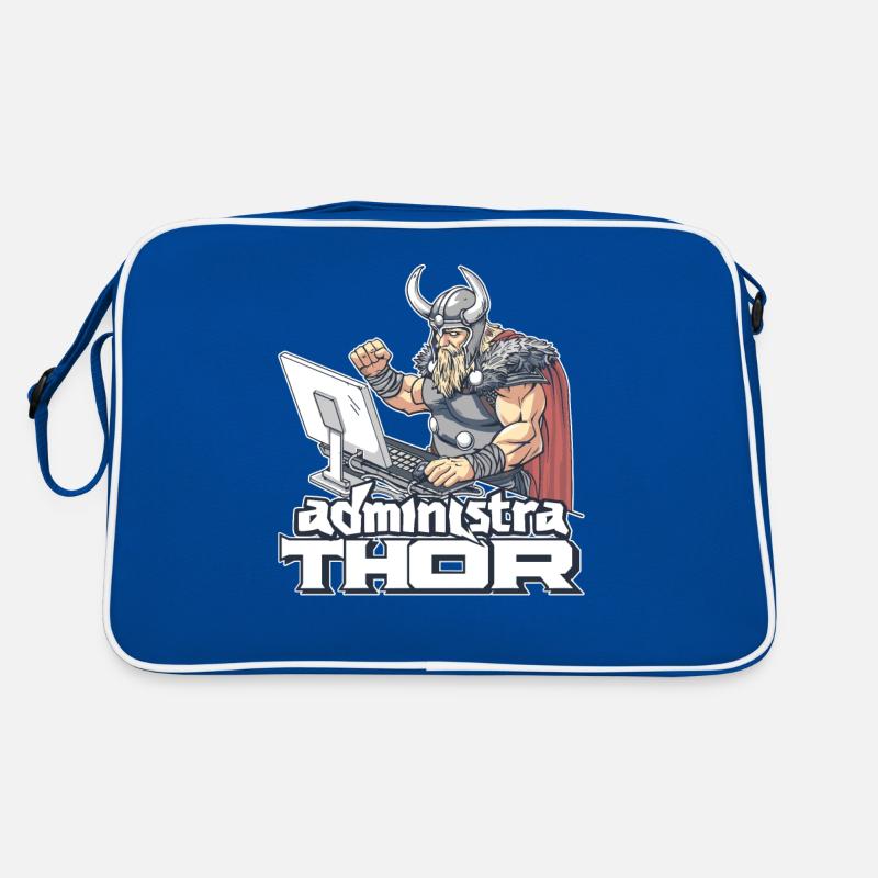 Viking Databaseadministra-thor Nerdy Retro Tasche