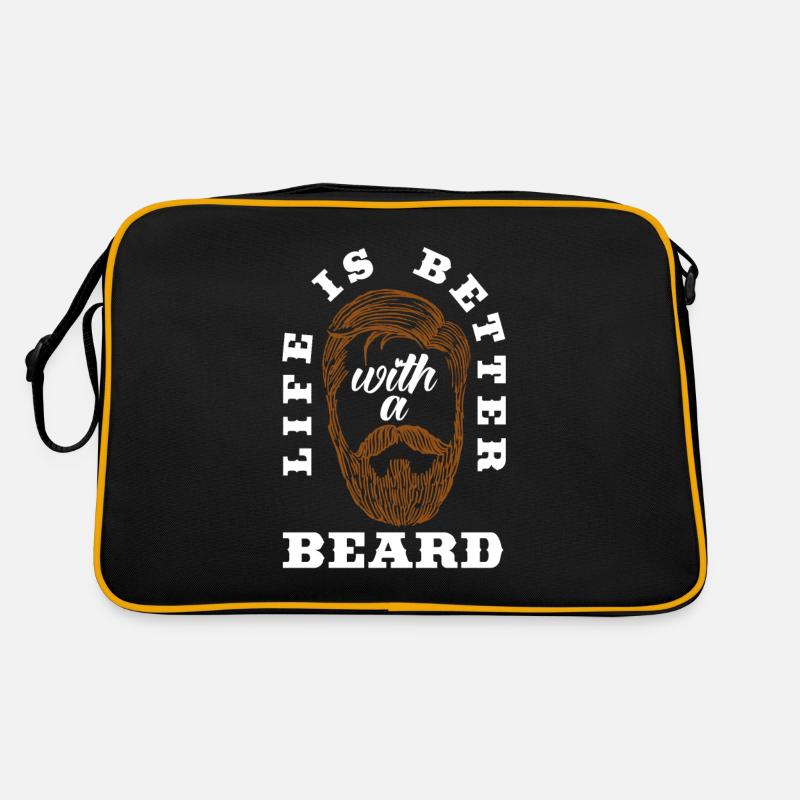 Beard Care Beard Lover Men Beard Retro Bag