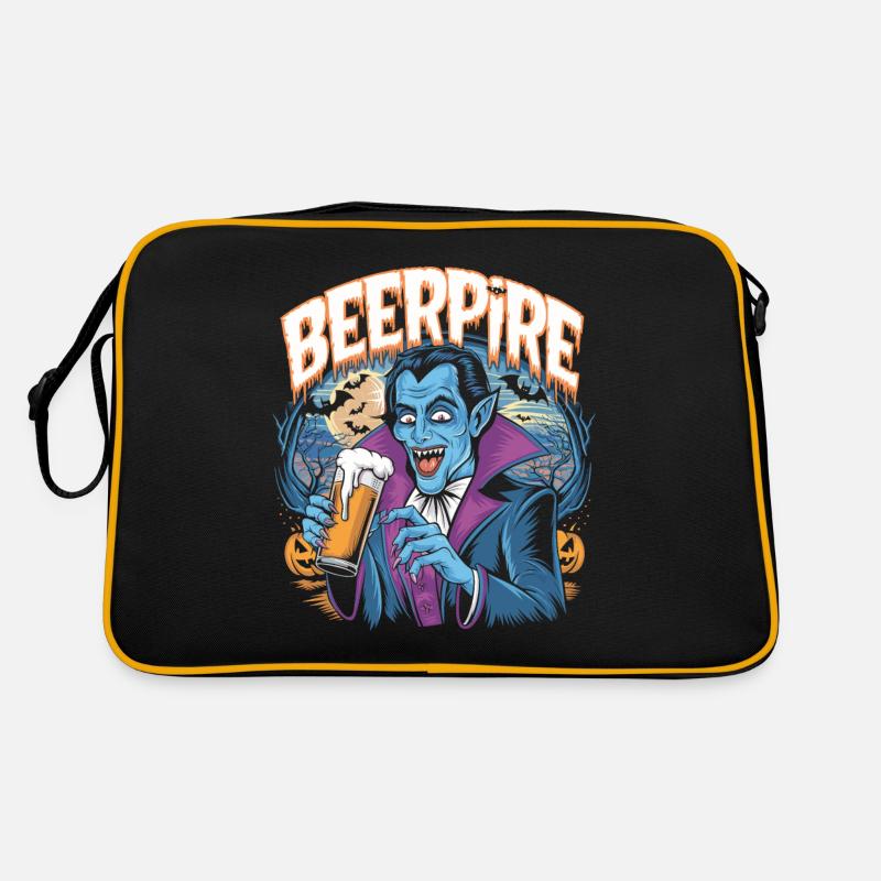 Beerpire Vampire Bière Halloween Sac Retro