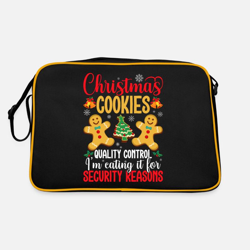 Contrôle de la qualité des biscuits de Noël : je mange Sac Retro
