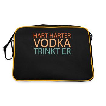 Vodka Wodka - Retro Bag - black/gold - Back