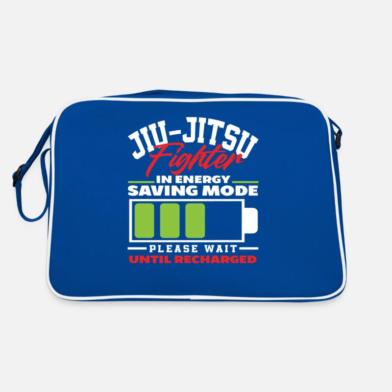Mode d’économie d’énergie du combattant de Jiu-Jitsu Sac Retro