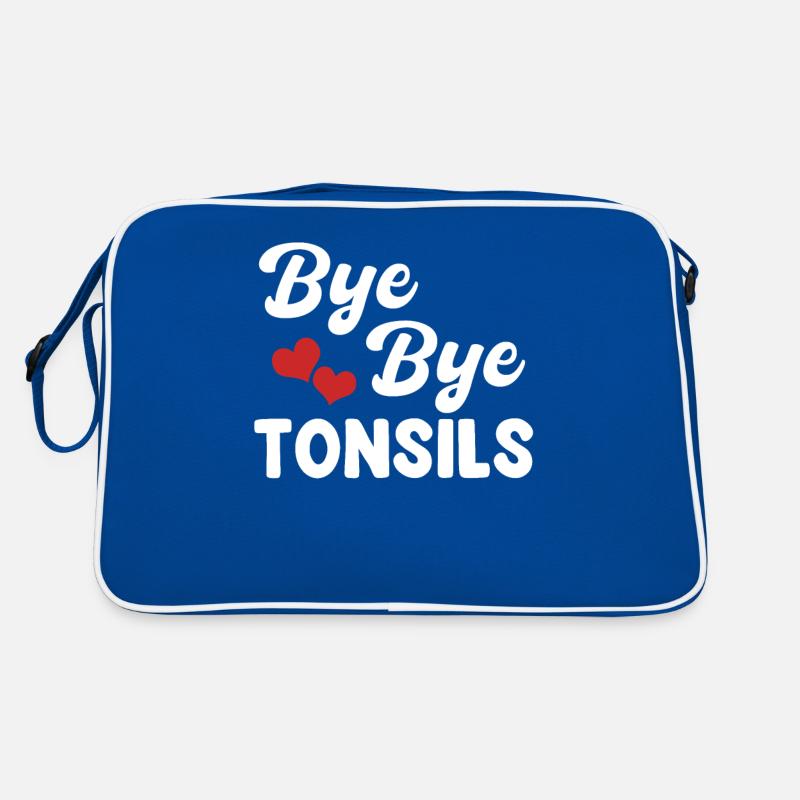 Bye Bye Tonsils Surgery Removal Retro Bag