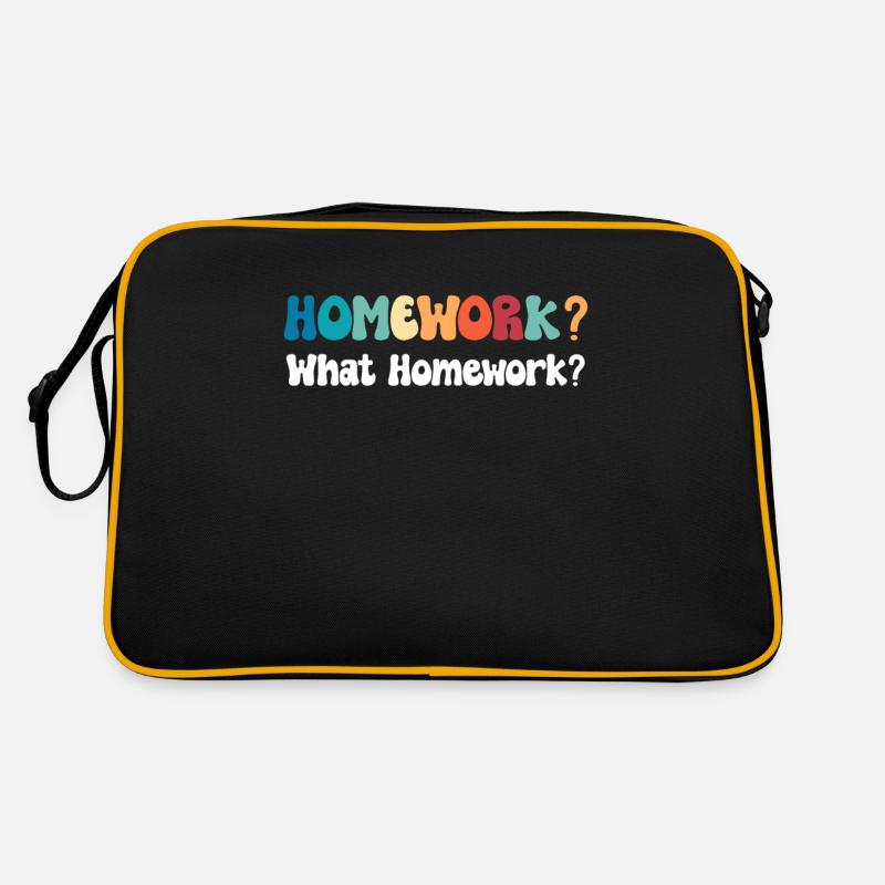 Homework? What homework? Graduation Retro Bag