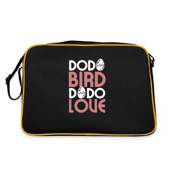 Dodo Oiseau Dodo Amour - Sac Retro - noir/or - Dos