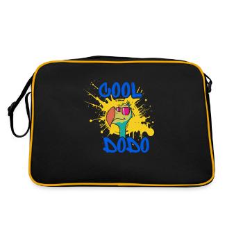 Dodo frais - Sac Retro - noir/or - Dos
