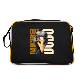 Dodo sauvage - Sac Retro - noir/or - Dos