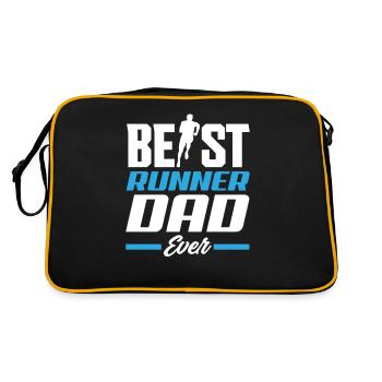 Best Runner Dad Ever - Retro Bag - black/gold - Back