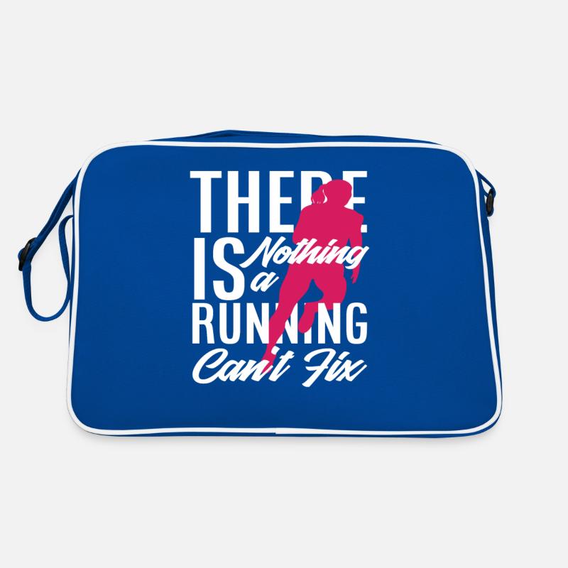 Running can fix everything Retro Bag