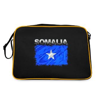 Somalie - Sac Retro - noir/or - Dos