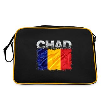 Tchad - Sac Retro - noir/or - Dos