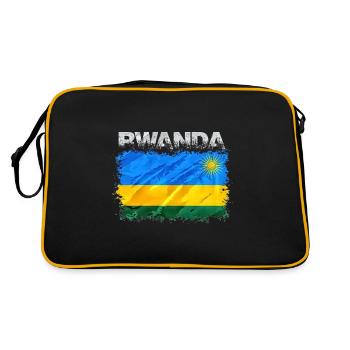 Rwanda - Sac Retro - noir/or - Dos