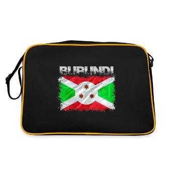 Burundi - Sac Retro - noir/or - Dos