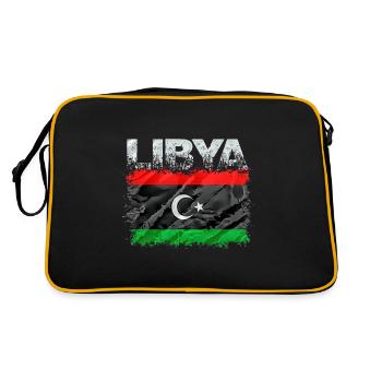 Libya - Retro Bag - black/gold - Back