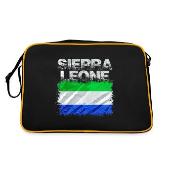Sierra Leone - Sac Retro - noir/or - Dos