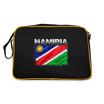 Namibia - Retro Bag - black/gold - Back