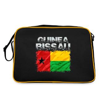 Guinée-Bissau - Sac Retro - noir/or - Dos
