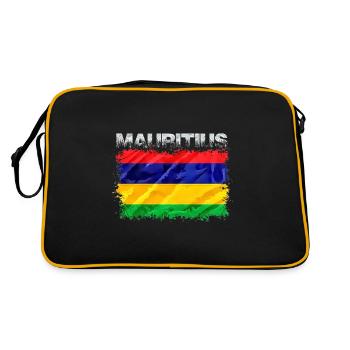 Mauritius - Retro Bag - black/gold - Back