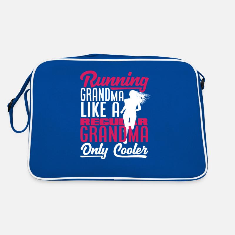 Running granny like a normal granny only cooler Retro Bag
