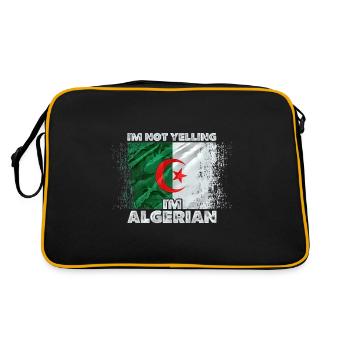 Algérie - Sac Retro - noir/or - Dos