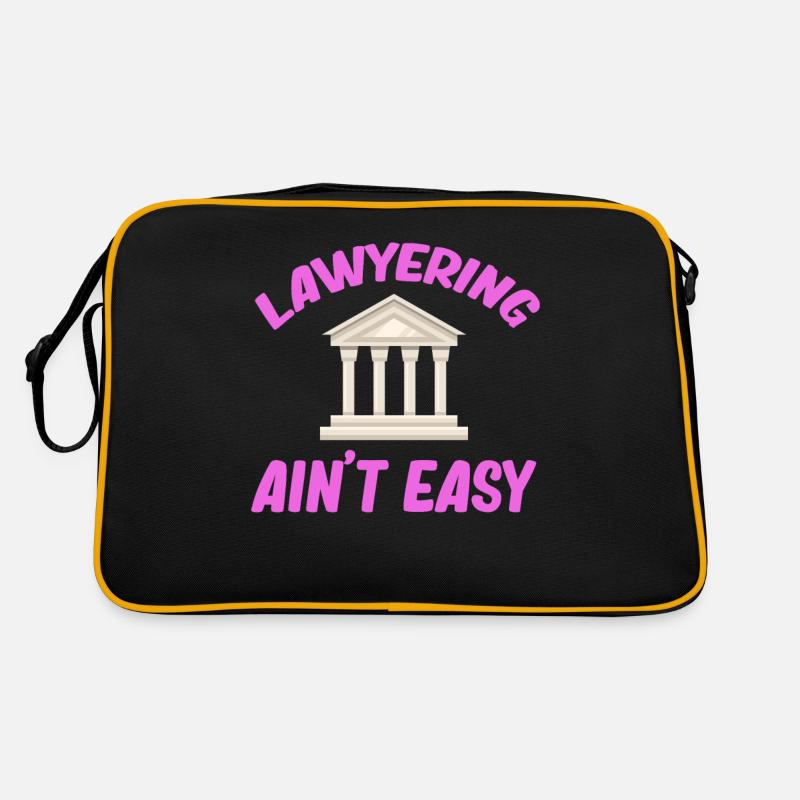 Anwalt Ist Nicht Einfach Anwältin Mädchen Retro Tasche
