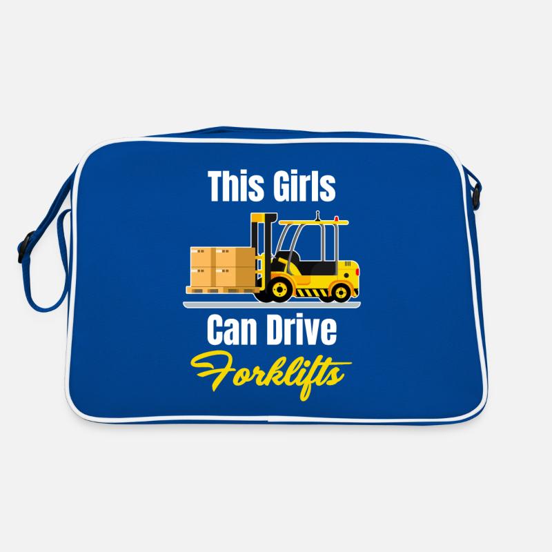 drive a forklift, Retro Bag