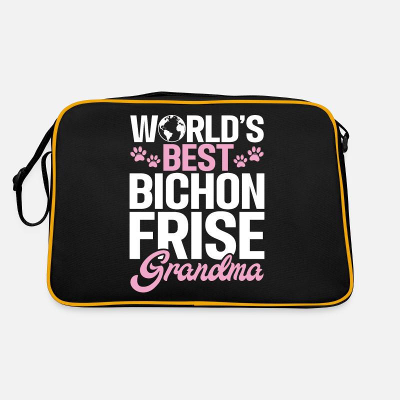 Cadeaux Bichon Frisé Sac Retro