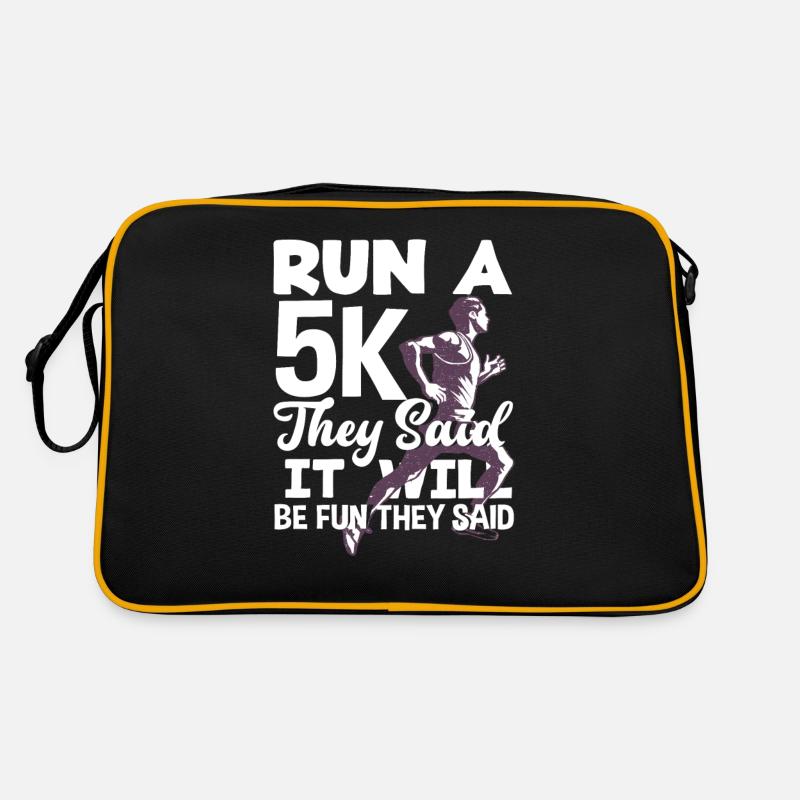 Courir un 5 km, ils ont dit que ce serait amusant Sac Retro