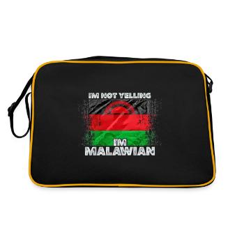 Malawi - Retro Bag - black/gold - Back