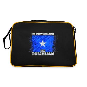 Somalie - Sac Retro - noir/or - Dos