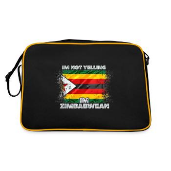 Zimbabwe - Retro Bag - black/gold - Back