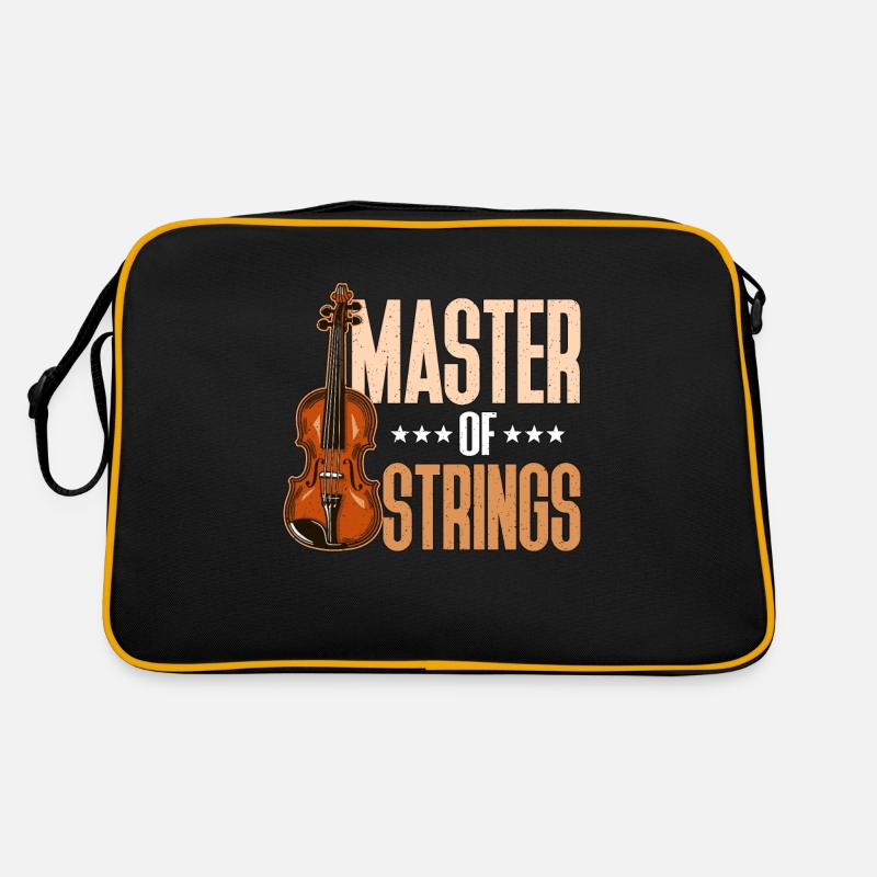 Violon Maître des cordes Violoniste Violoniste Sac Retro