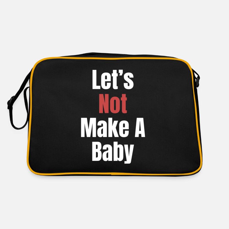 Rendons (pas) un bébé drôle. Sac Retro