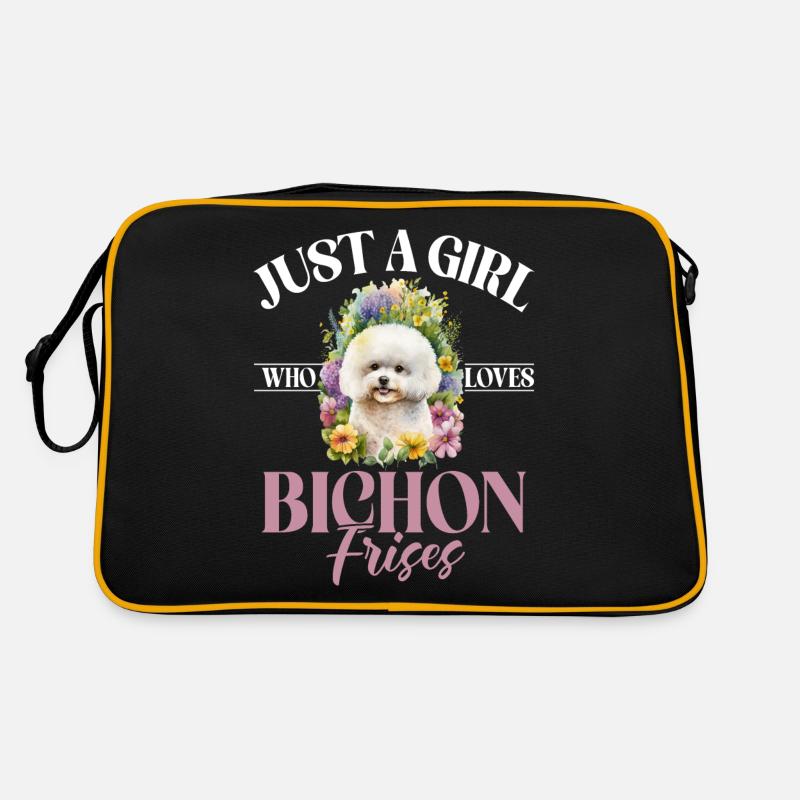 Cadeaux Bichon Frisé Sac Retro