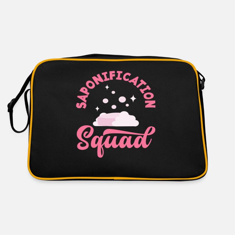 Saponification Squad Soap Making Retro Bag