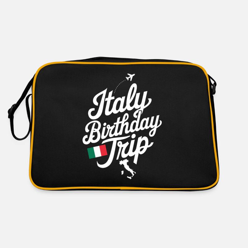 Italien Geburtstagsreise Abenteuer Retro Tasche