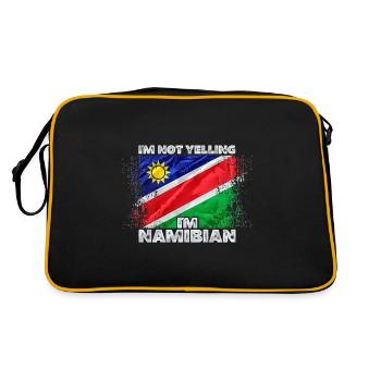 Namibia - Retro Bag - black/gold - Back