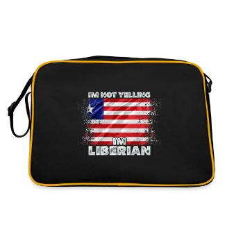 Libéria - Sac Retro - noir/or - Dos