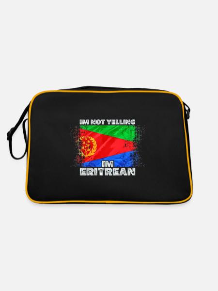 Eritrea - Retro Bag - black/gold - Back