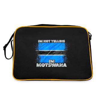 Botswana - Retro Bag - black/gold - Back